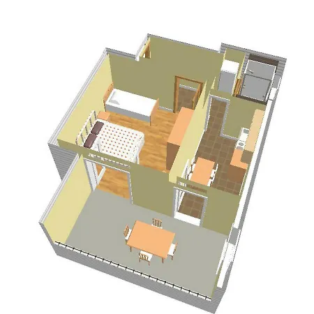Apartments Ante Omis Exterior photo